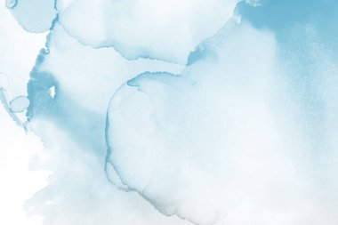 mavi mürekkep deseni lekeler, soyut arkaplan