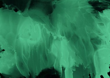 doku, arka plan yeşil mürekkep lekeleri