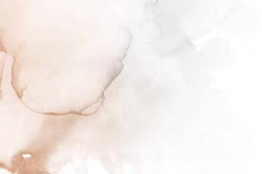 doku, arka plan kahverengi mürekkep lekeleri