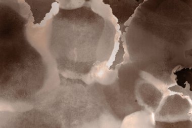 doku, arka plan kahverengi mürekkep lekeleri