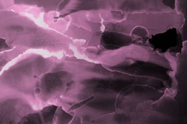 doku, arka plan mor mürekkep lekeleri