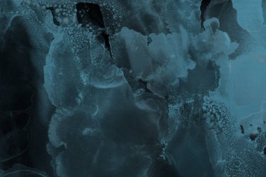 mavi mürekkep deseni lekeler, soyut arkaplan