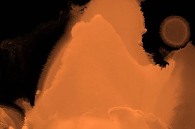 doku, arka plan kahverengi mürekkep lekeleri