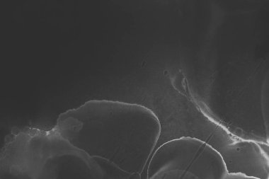 doku, arka plan yeşil mürekkep lekeleri