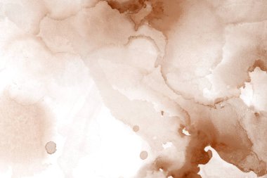 doku, arka plan kahverengi mürekkep lekeleri