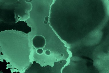 doku, arka plan yeşil mürekkep lekeleri