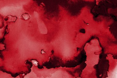kırmızı mürekkep lekeleri doku, arka plan
