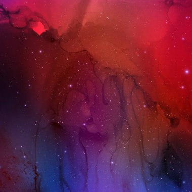 çok renkli mürekkep boşluk doku, arka plan