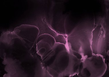 doku, arka plan mor mürekkep lekeleri