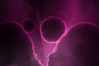 doku, arka plan mor mürekkep lekeleri