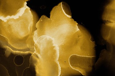 doku, arka plan sarı mürekkep lekeleri