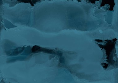 mavi mürekkep deseni lekeler, soyut arkaplan