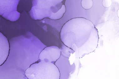 doku, arka plan mor mürekkep lekeleri