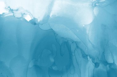 mavi mürekkep deseni lekeler, soyut arkaplan