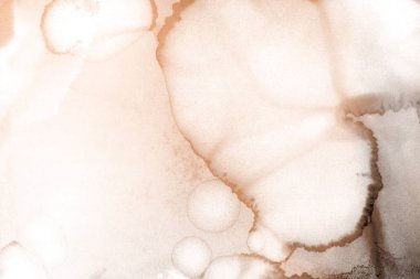 doku, arka plan kahverengi mürekkep lekeleri