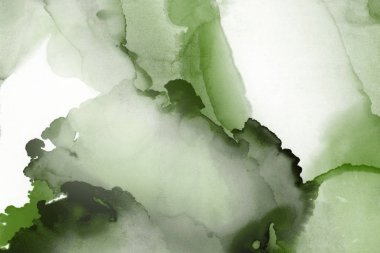 doku, arka plan yeşil mürekkep lekeleri