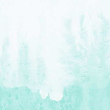 Turkuaz suluboya boya doku, arka plan