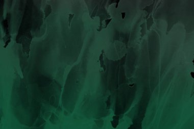 doku, arka plan yeşil mürekkep lekeleri