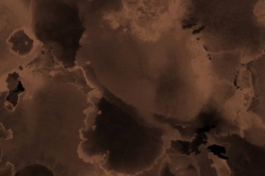 doku, arka plan kahverengi mürekkep lekeleri