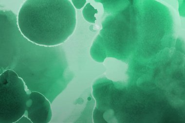 doku, arka plan yeşil mürekkep lekeleri