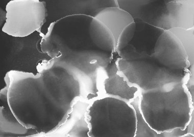 doku, arka plan yeşil mürekkep lekeleri