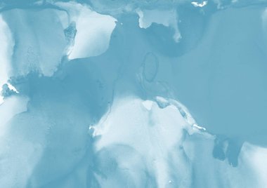 mavi mürekkep deseni lekeler, soyut arkaplan