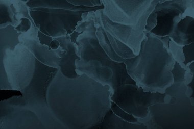 mavi mürekkep deseni lekeler, soyut arkaplan