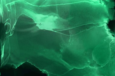 doku, arka plan yeşil mürekkep lekeleri