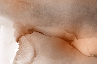 doku, arka plan kahverengi mürekkep lekeleri