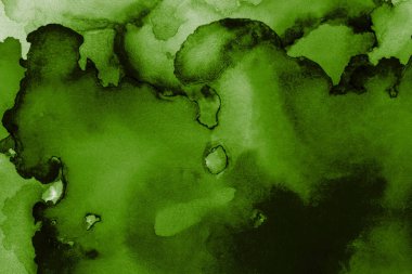 doku, arka plan yeşil mürekkep lekeleri