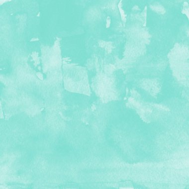 Turkuaz suluboya boya doku, arka plan