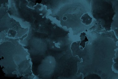 mavi mürekkep deseni lekeler, soyut arkaplan