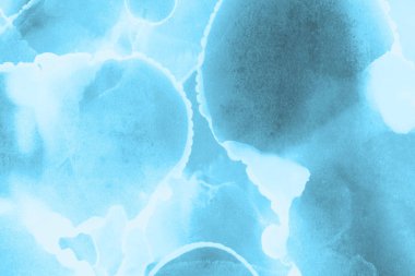 mavi mürekkep deseni lekeler, soyut arkaplan