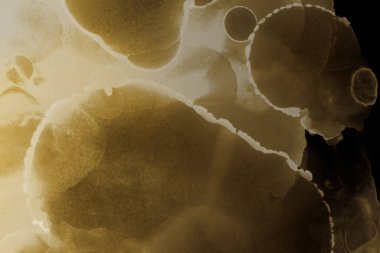 doku, arka plan sarı mürekkep lekeleri