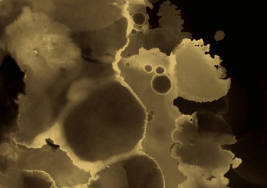 doku, arka plan sarı mürekkep lekeleri