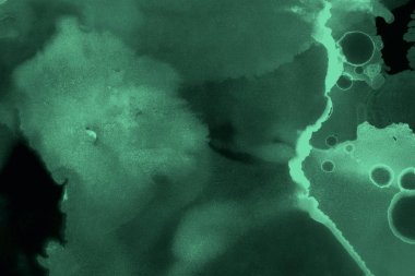 doku, arka plan yeşil mürekkep lekeleri