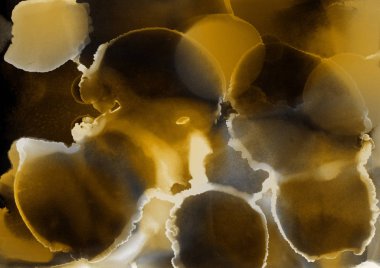 doku, arka plan sarı mürekkep lekeleri