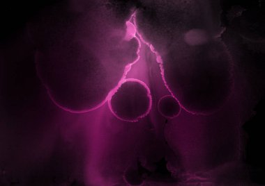 doku, arka plan mor mürekkep lekeleri