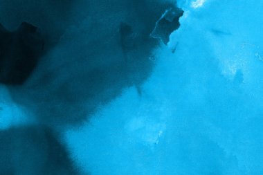 mavi mürekkep deseni lekeler, soyut arkaplan