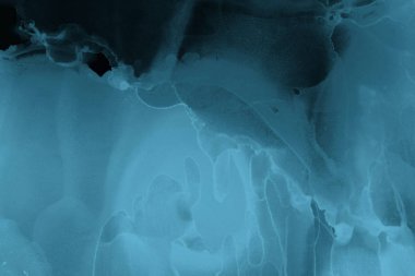 mavi mürekkep deseni lekeler, soyut arkaplan