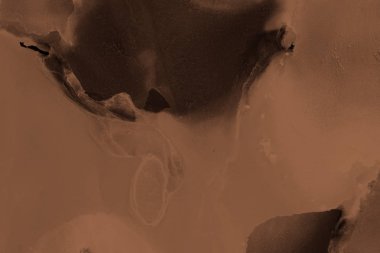 doku, arka plan kahverengi mürekkep lekeleri