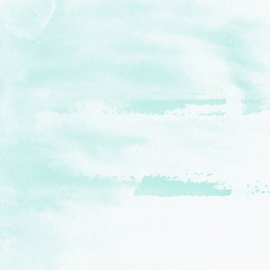 Turkuaz suluboya boya doku, arka plan