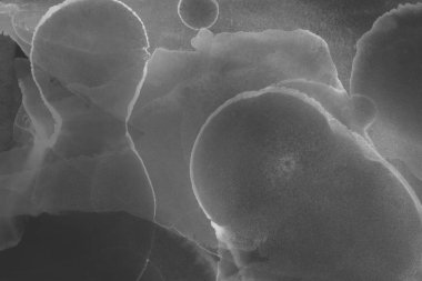 doku, arka plan yeşil mürekkep lekeleri