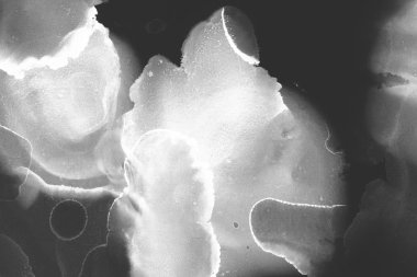 doku, arka plan yeşil mürekkep lekeleri