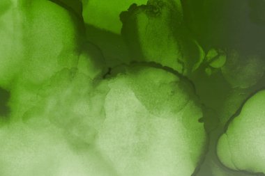 doku, arka plan yeşil mürekkep lekeleri