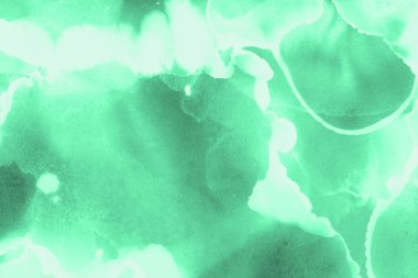 doku, arka plan yeşil mürekkep lekeleri