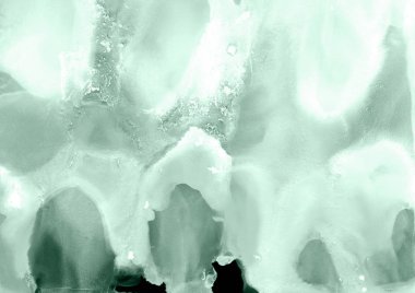 doku, arka plan yeşil mürekkep lekeleri