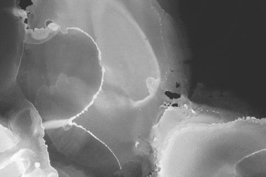 doku, arka plan yeşil mürekkep lekeleri