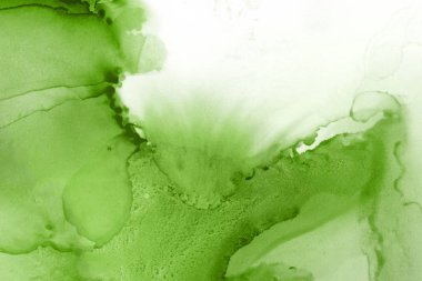 doku, arka plan yeşil mürekkep lekeleri