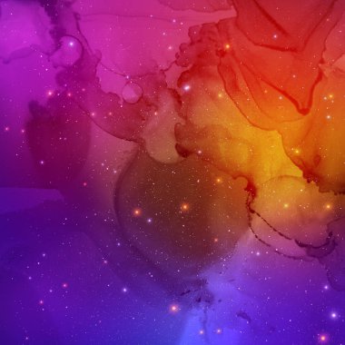 çok renkli mürekkep boşluk doku, arka plan